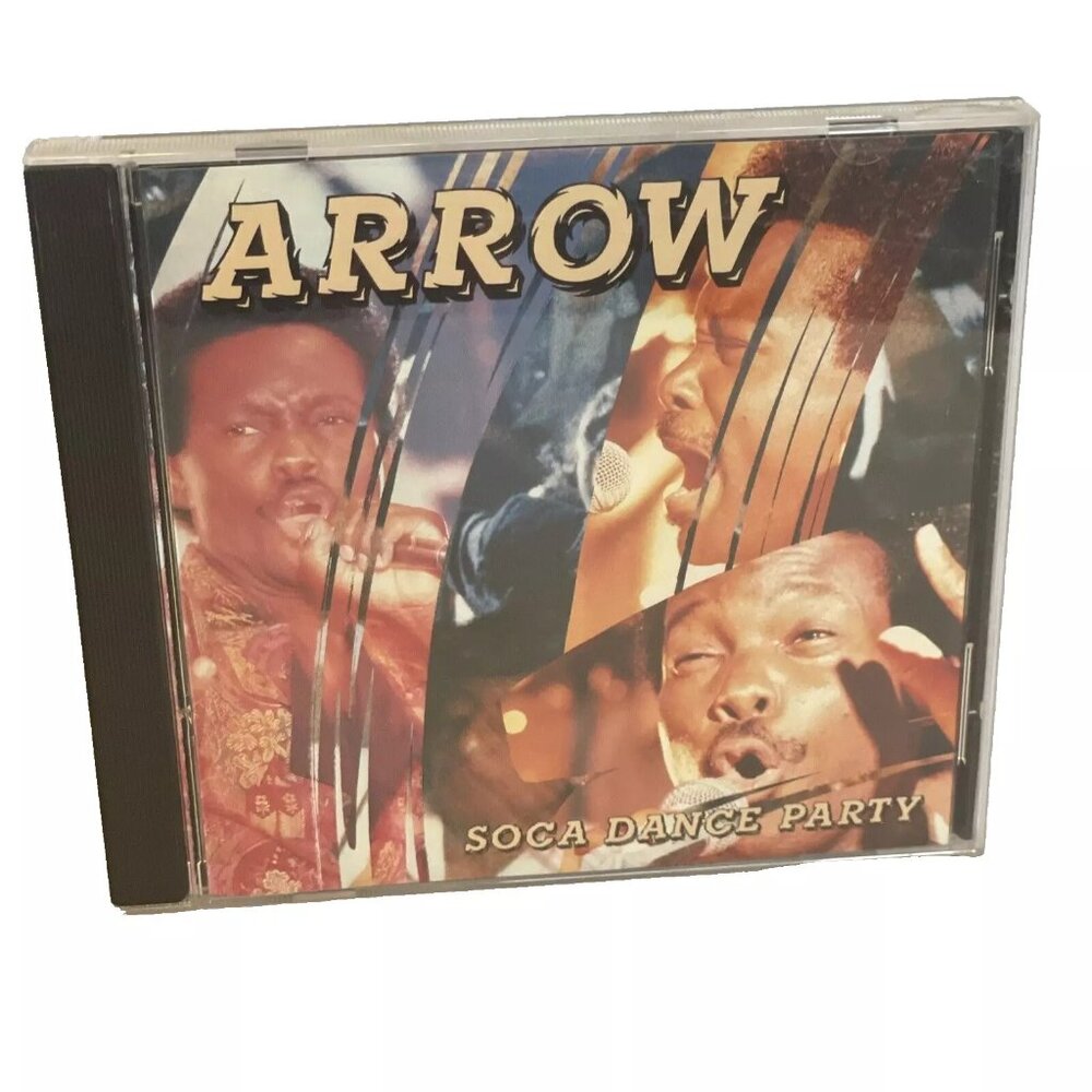Arrow Soca Dance Party (CD, 1990) Mango 539 878-2 VG+ Reggae, Latin Album Music